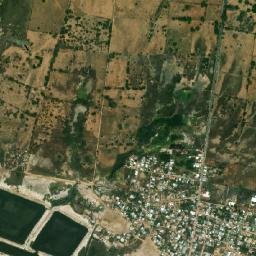 La Línea map(satellite map)
