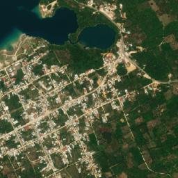 Tziscao map(satellite map)