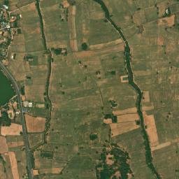 Amphoe Kae Dam map(satellite map)