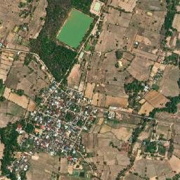 Amphoe Senangkhanikhom map(satellite map)