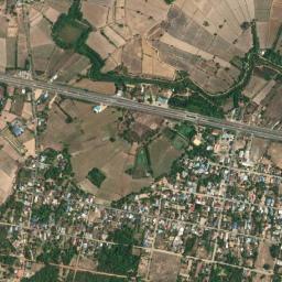 Amphoe Thawatchaburi map(satellite map)