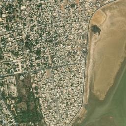 Saint-Louis map(satellite map)