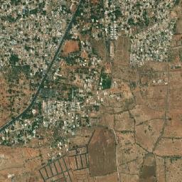 Kerur map(satellite map)