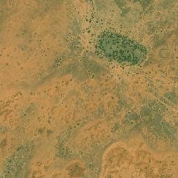 Inékar map(satellite map)