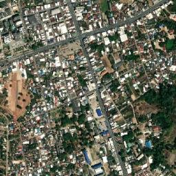 Amnat Charoen map(satellite map)