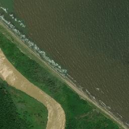 Barra Patuca map(satellite map)