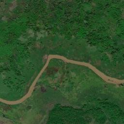 Brus Laguna map(satellite map)