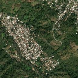 Santa Ana Huista map(satellite map)