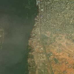 Ansongo map(satellite map)