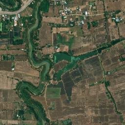 Amphoe Wichian Buri map(satellite map)