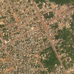 Ouro Sogui map(satellite map)