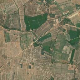 Amphoe Sawang Arom map(satellite map)