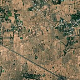 Amphoe Bua Yai map(satellite map)