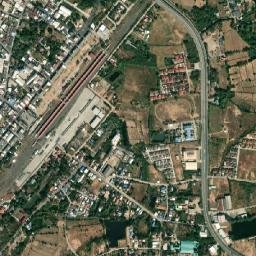 Bua Yai map(satellite map)