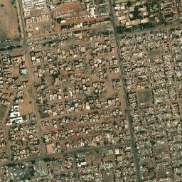 Khartoum map(satellite map)