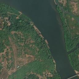 North Goa map(satellite map)