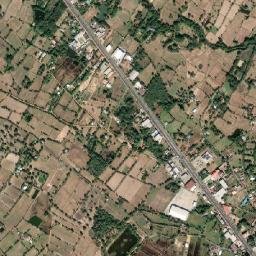 Amphoe Muang Sam Sip map(satellite map)