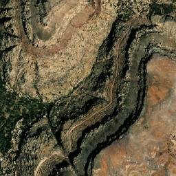 Shibām Kawkabān map(satellite map)