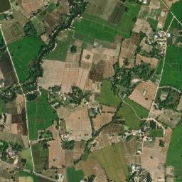 Amphoe Thap Than map(satellite map)