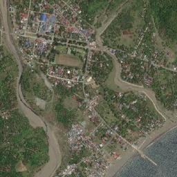Dingalan map(satellite map)