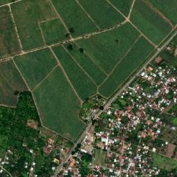 La Mina map(satellite map)
