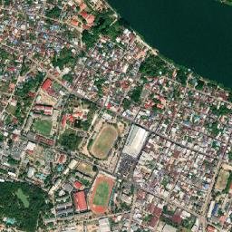 Phibun Mangsahan map(satellite map)