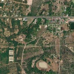 Amphoe Sawang Wirawong map(satellite map)