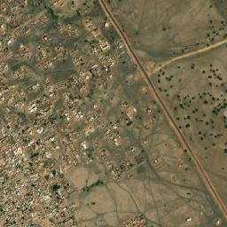 Wad Rāwah map(satellite map)