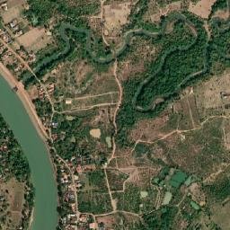 Muang Pakxé map(satellite map)