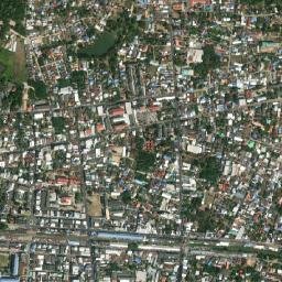 Si Sa Ket map(satellite map)