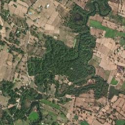 Amphoe Mueang Sisaket map(satellite map)