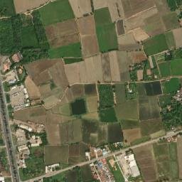 Amphoe In Buri map(satellite map)