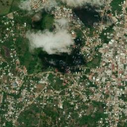Santa Cruz de Yojoa map(satellite map)