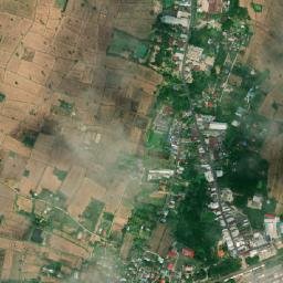 Amphoe Si Khoraphum map(satellite map)