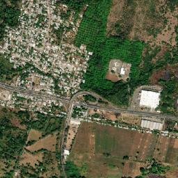 Viva México map(satellite map)