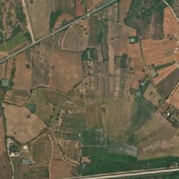 Amphoe Sikhiu map(satellite map)