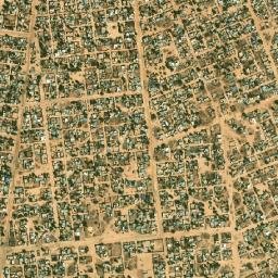 Mbacké map(satellite map)