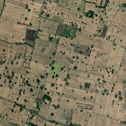 Amphoe Si Rattana map(satellite map)