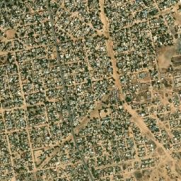 Mbaké map(satellite map)