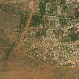 Thiès Nones map(satellite map)