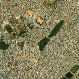 Pikine map(satellite map)