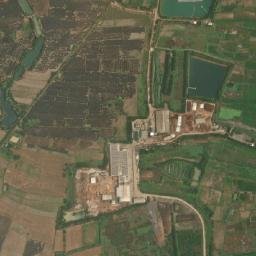 Amphoe Chok Chai map(satellite map)