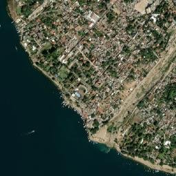Panajachel map(satellite map)