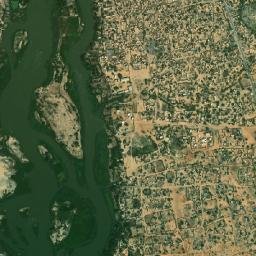 Ayorou map(satellite map)