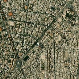 Dakar Department map(satellite map)