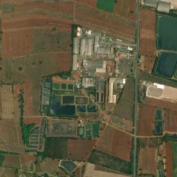 Amphoe Nong Bun Mak map(satellite map)