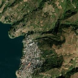 San Antonio Palopó map(satellite map)