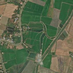 Amphoe Ban Phraek map(satellite map)