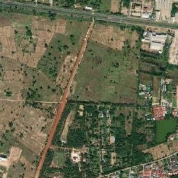 Amphoe Nang Rong map(satellite map)