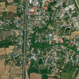 Amphoe Ban Mo map(satellite map)